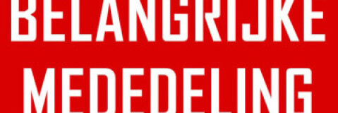 Belangrijk advies voor alle scholen